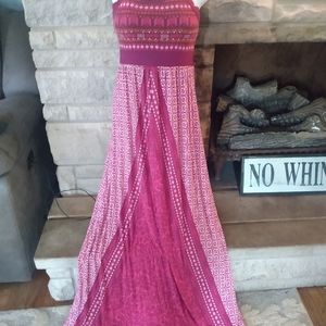 Small Athleta Long Dress with built in Sportsbra